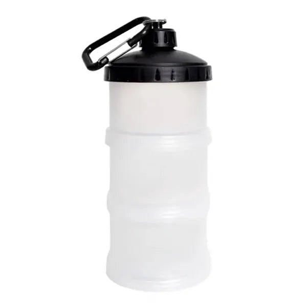3 Layer Protein Powder Storage Containers W/ Carabiner