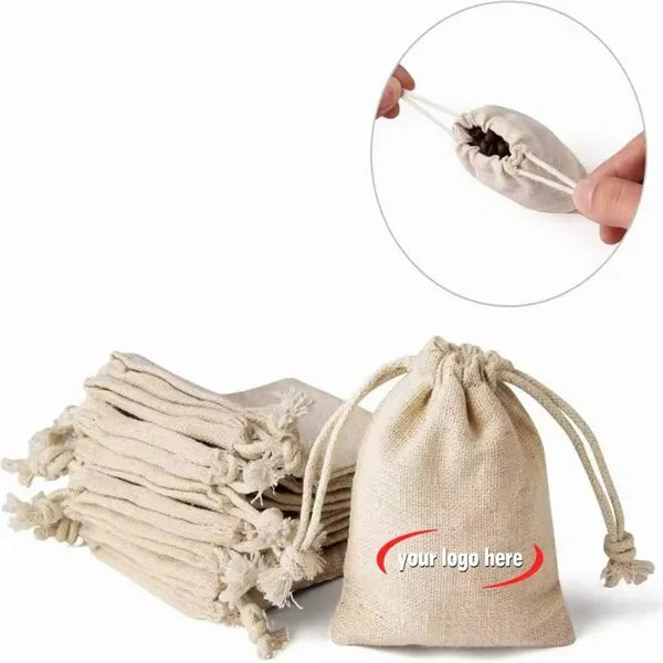 3.15x4.33Inch burlap gift bags