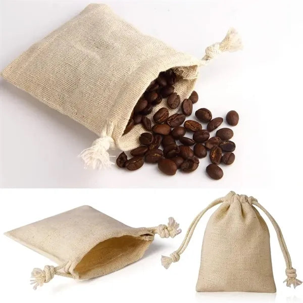 3.15x4.33Inch burlap gift bags