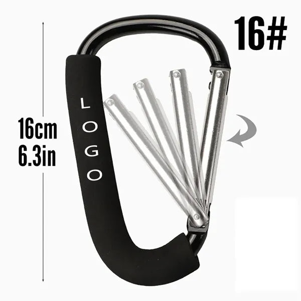 6.3" Large Stroller Clip