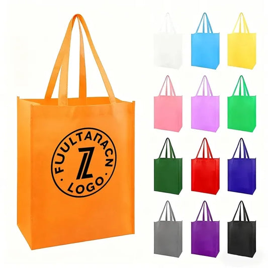 90G Non Woven Small Tote Bag/ Reinforced Handles