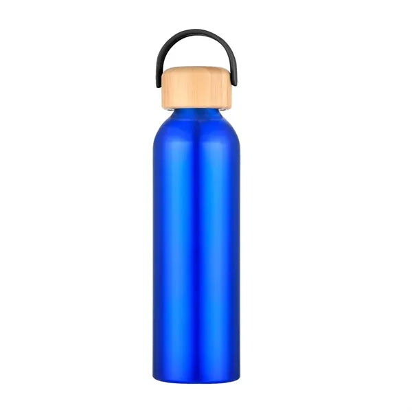 Volker 24 oz. Aluminum Bottle with Bamboo Lid