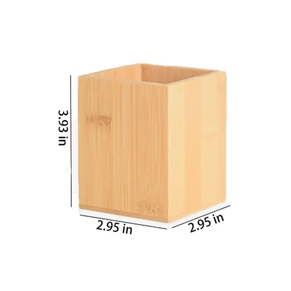 Natural Bamboo Pen Holder