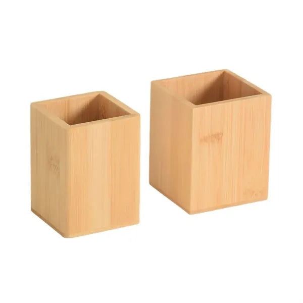 Natural Bamboo Pen Holder