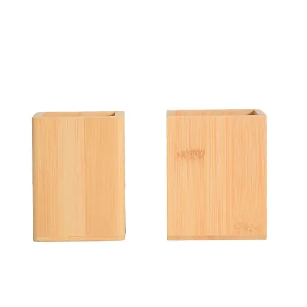 Natural Bamboo Pen Holder