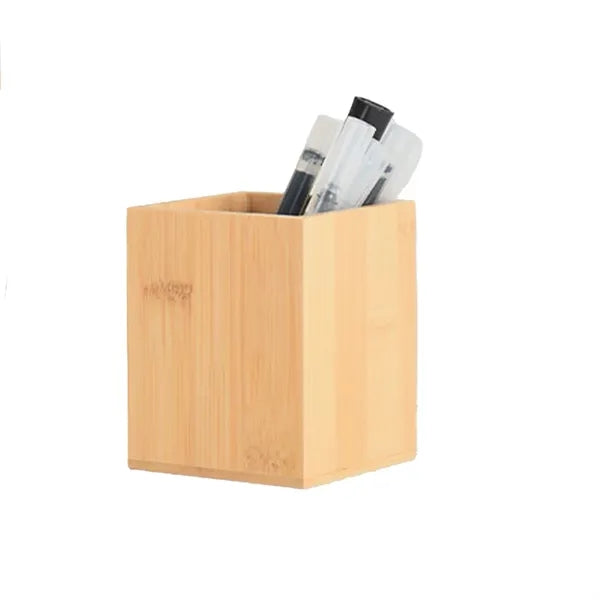 Natural Bamboo Pen Holder