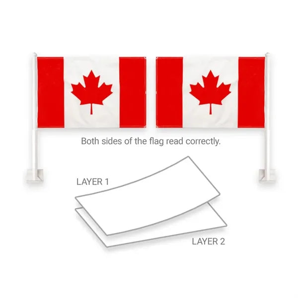 11.8" x 17.7" Car Flag
