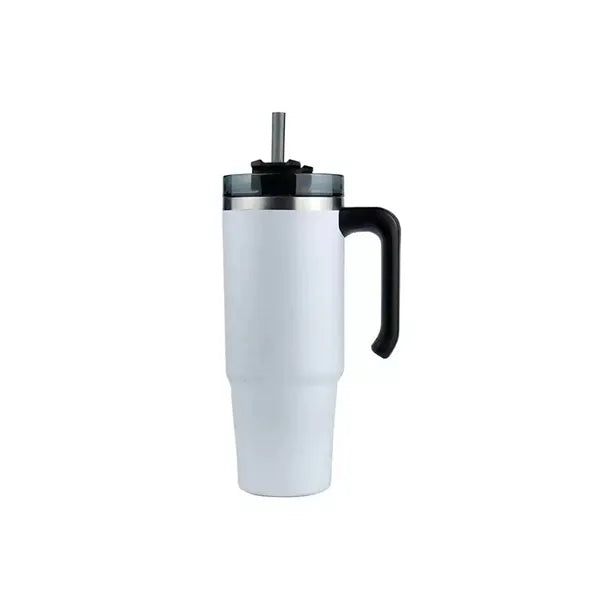 20oz Insulated Tumbler with Handle and Straw