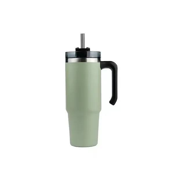 20oz Insulated Tumbler with Handle and Straw