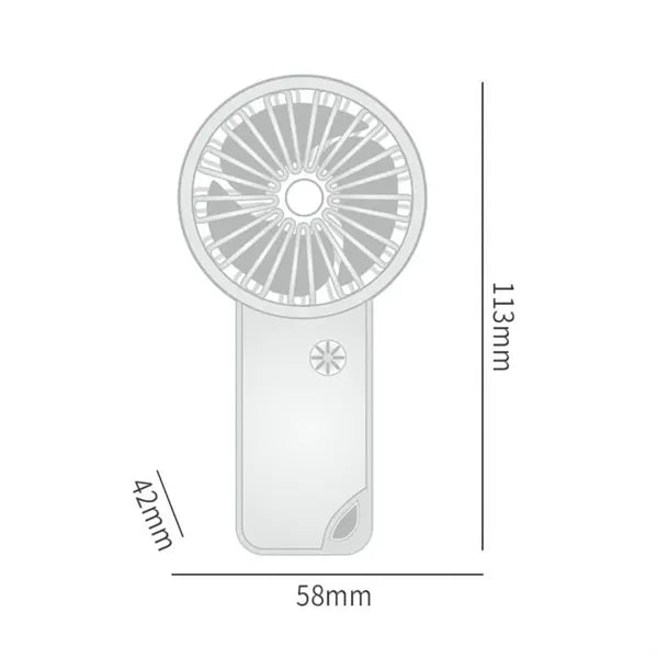 Carabiner Clip Mini Portable Fan