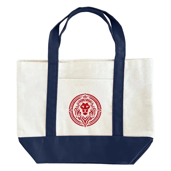 Mini Canvas Trader Joe's Style Tote Bag