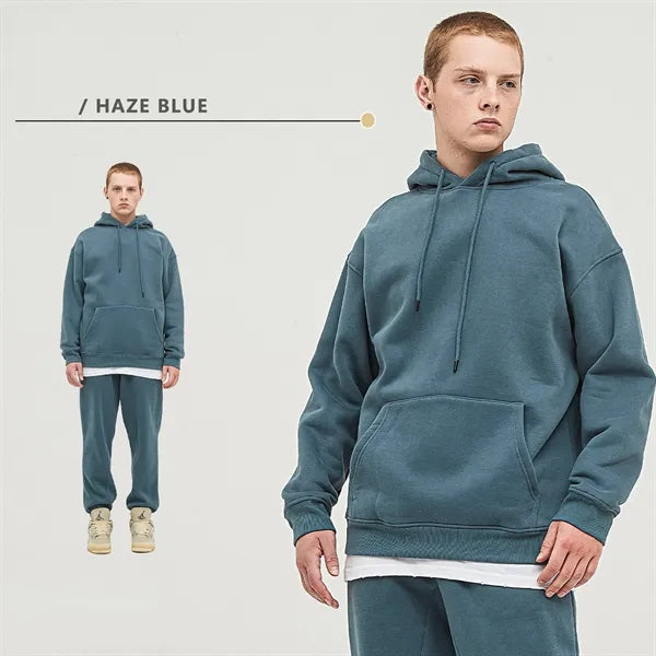 12oz Fleece Lined Plain Hoodie Sweater