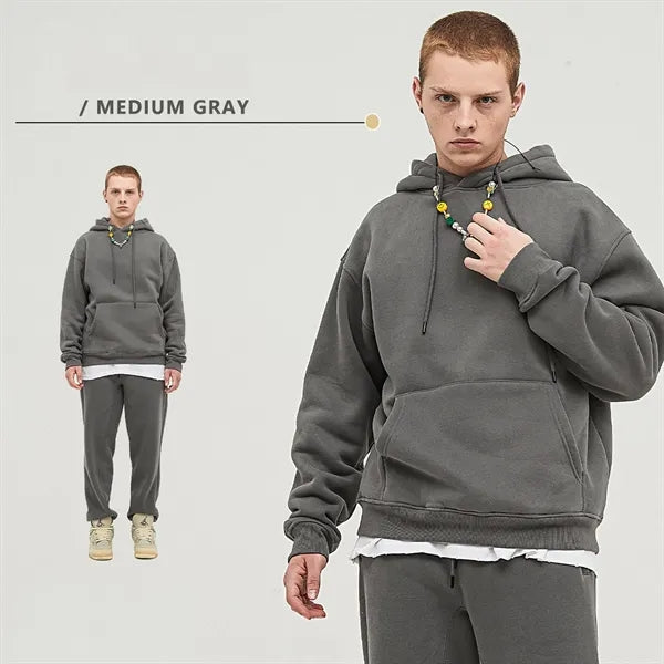 12oz Fleece Lined Plain Hoodie Sweater