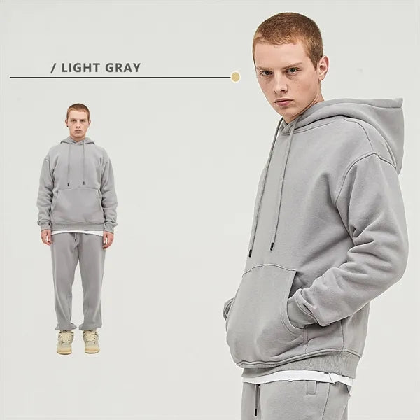 12oz Fleece Lined Plain Hoodie Sweater