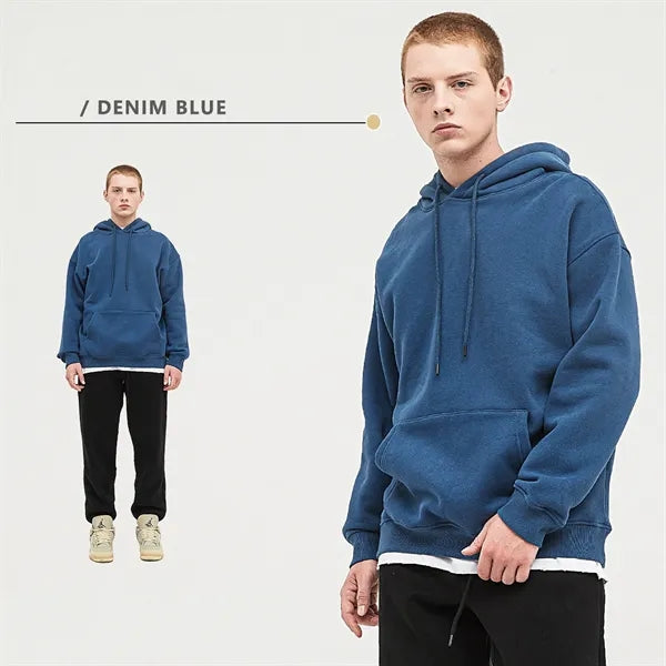 12oz Fleece Lined Plain Hoodie Sweater