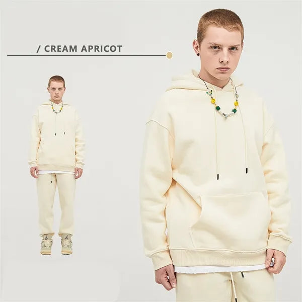 12oz Fleece Lined Plain Hoodie Sweater