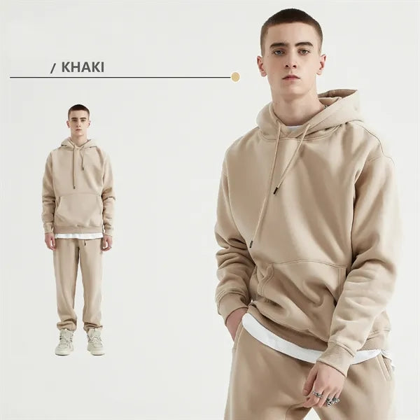 12oz Fleece Lined Plain Hoodie Sweater