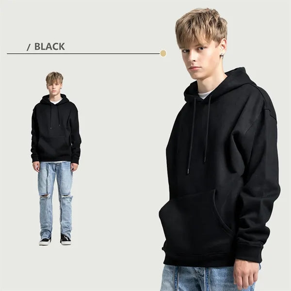 12oz Fleece Lined Plain Hoodie Sweater