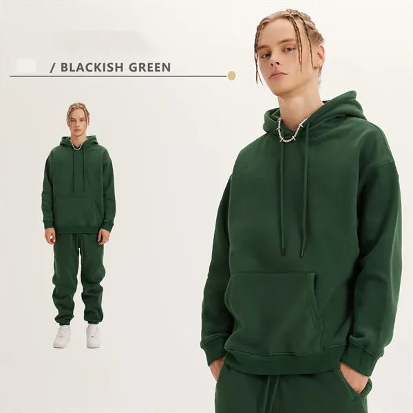 12oz Fleece Lined Plain Hoodie Sweater