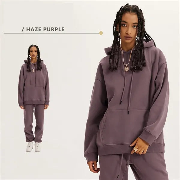 12oz Fleece Lined Plain Hoodie Sweater