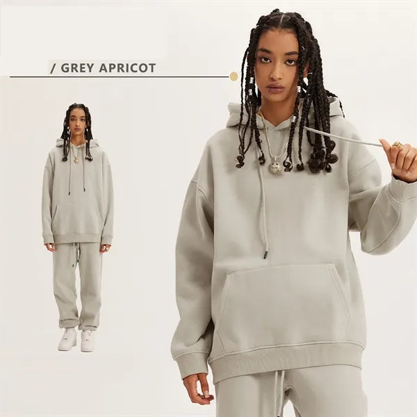 12oz Fleece Lined Plain Hoodie Sweater