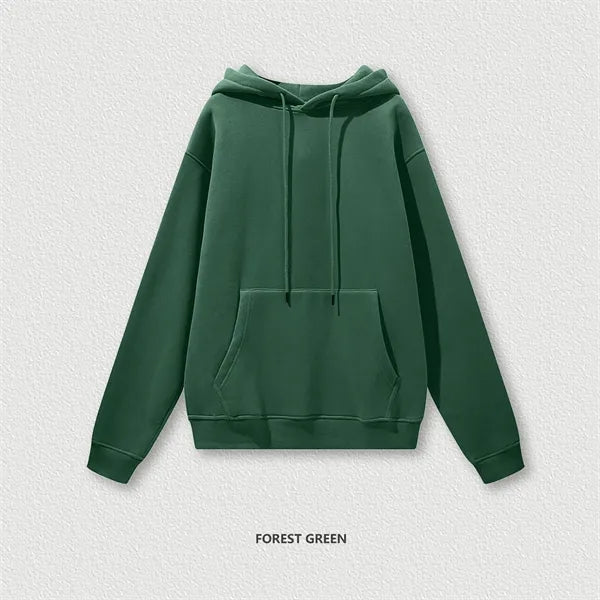 12oz Fleece Lined Plain Hoodie Sweater