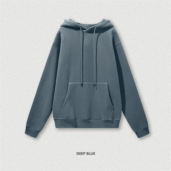 12oz Fleece Lined Plain Hoodie Sweater