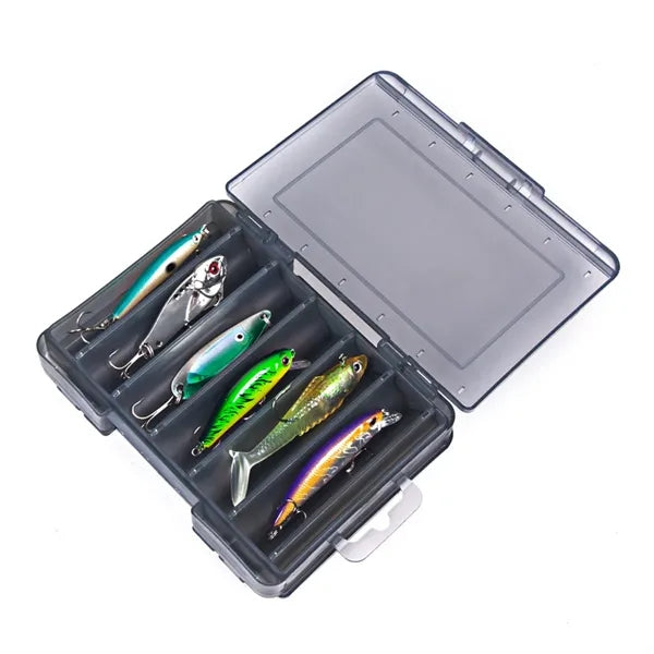 Multi-Compartment Fishing Tackle Box