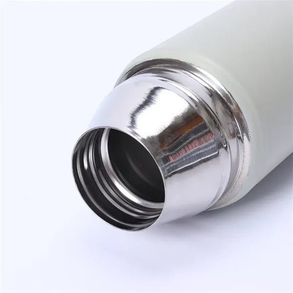 22oz Stainless Steel Vacuum Bottle with Cup Lid
