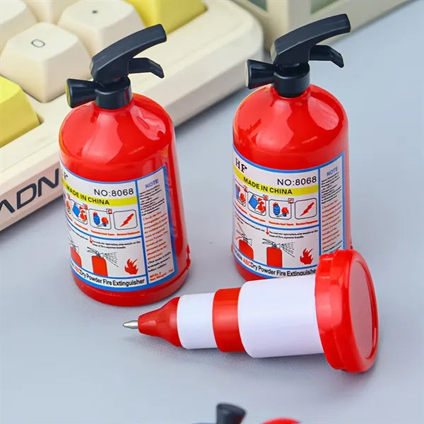 Fire Extinguisher Shaped Ballpoint Pen