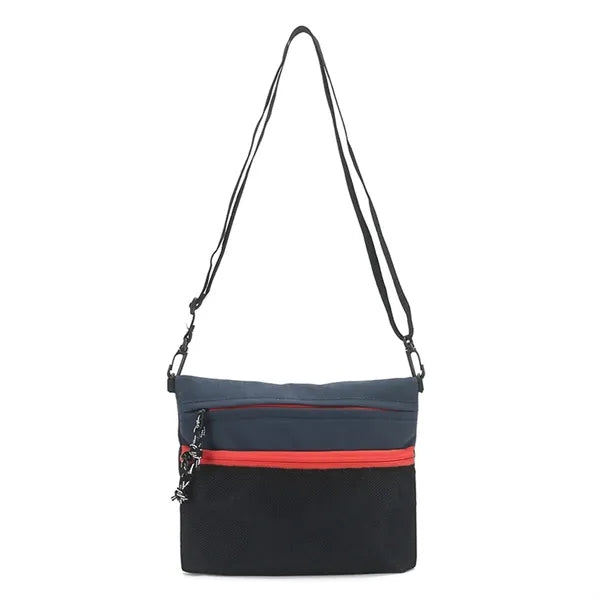 Lightweight Waterproof Spacious Splicing Colors Shoulder Bag