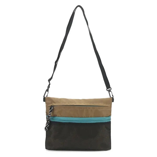 Lightweight Waterproof Spacious Splicing Colors Shoulder Bag