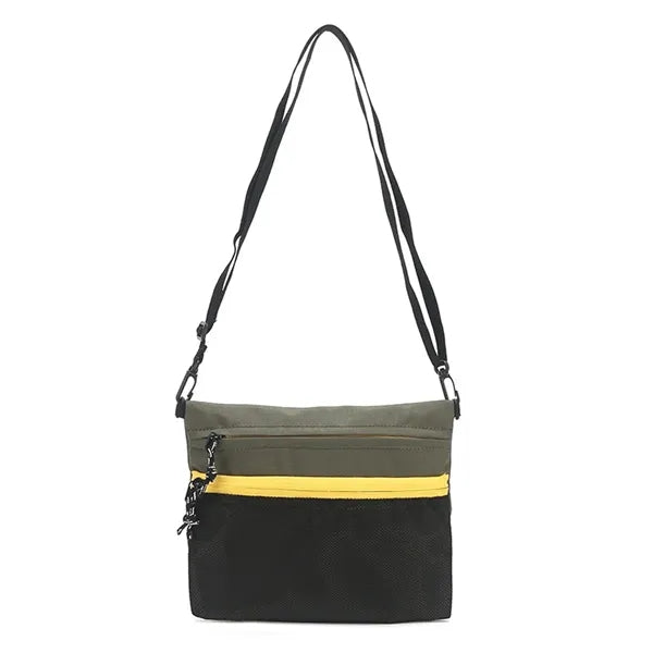 Lightweight Waterproof Spacious Splicing Colors Shoulder Bag