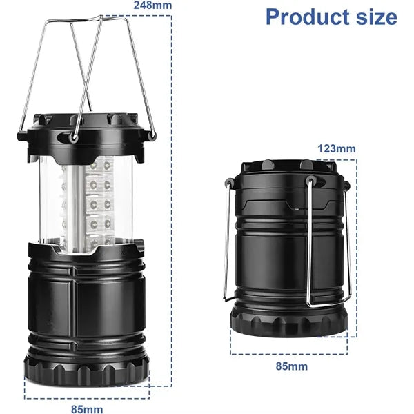 Ultra Bright 100LM Collapsible LED Tent Lamp