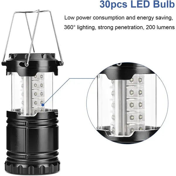 Ultra Bright 100LM Collapsible LED Tent Lamp