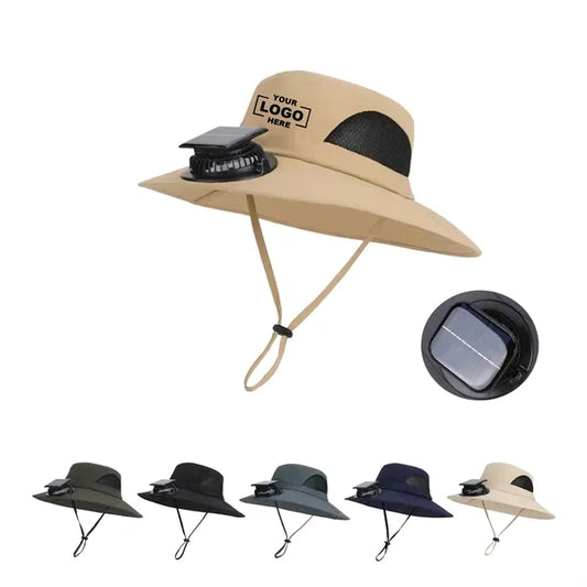 Solar Fan Fishing Hat