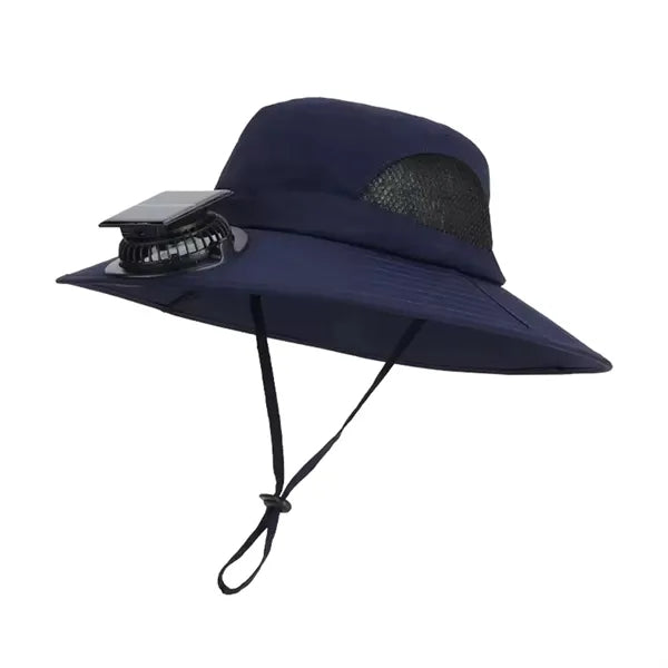 Solar Fan Fishing Hat