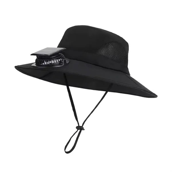 Solar Fan Fishing Hat