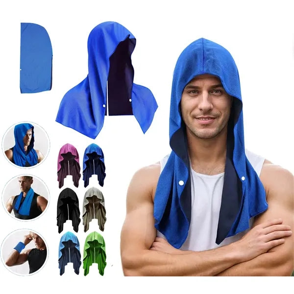 Cooling Hoodie Ice Towel
