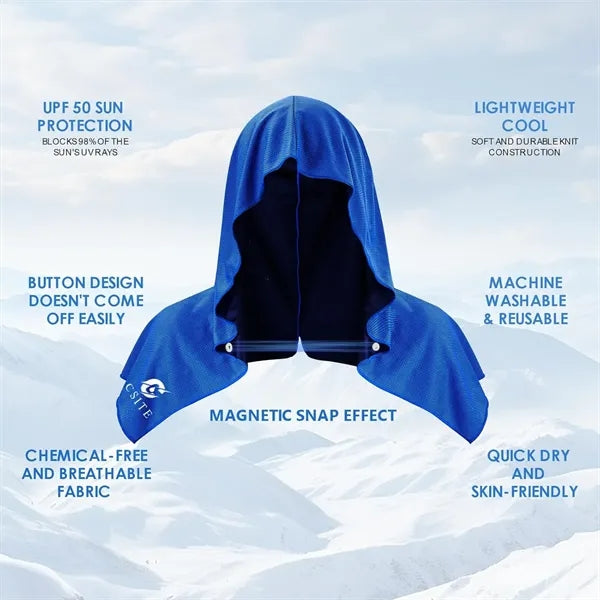 Cooling Hoodie Ice Towel