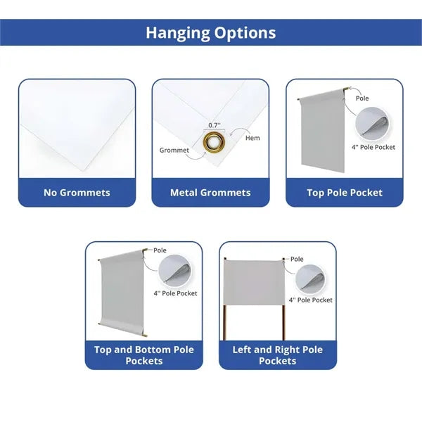 Heavy Duty Premium Banners - Double Sided (1ft x 1ft)