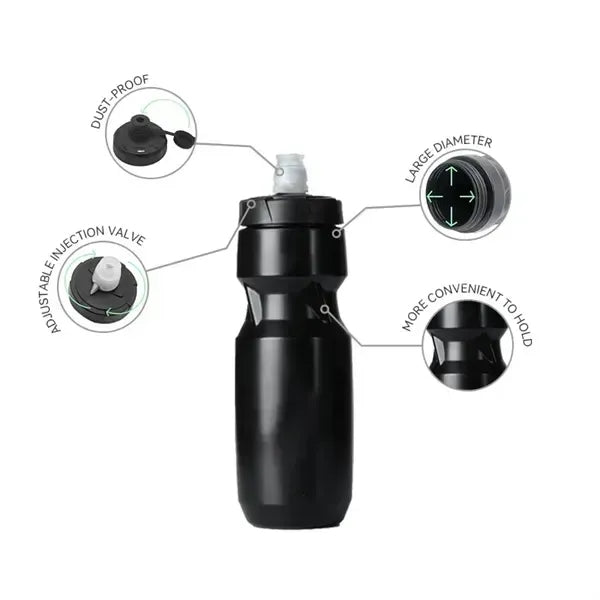 24 oz Squeeze Bike Water Bottle