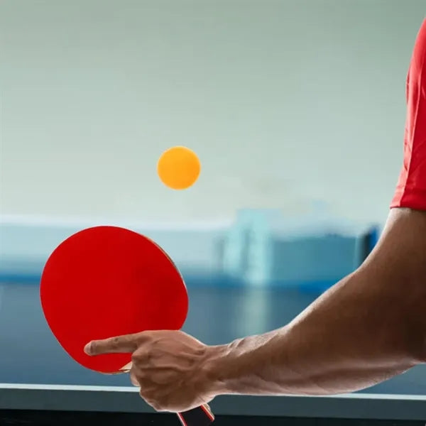 Portable Lightweight Paddles Ergonomic Grip Table Tennis Set