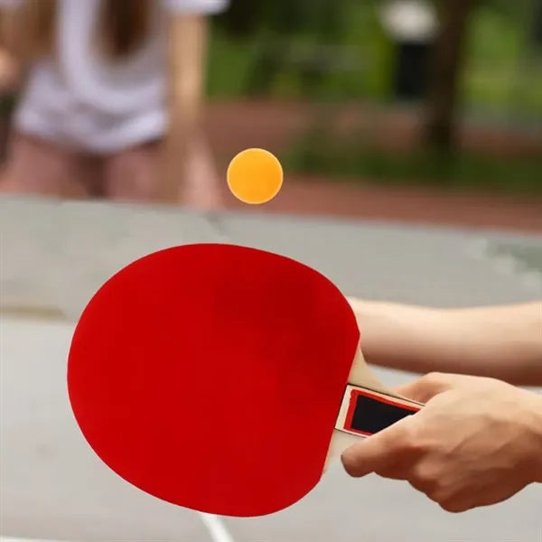 Portable Lightweight Paddles Ergonomic Grip Table Tennis Set