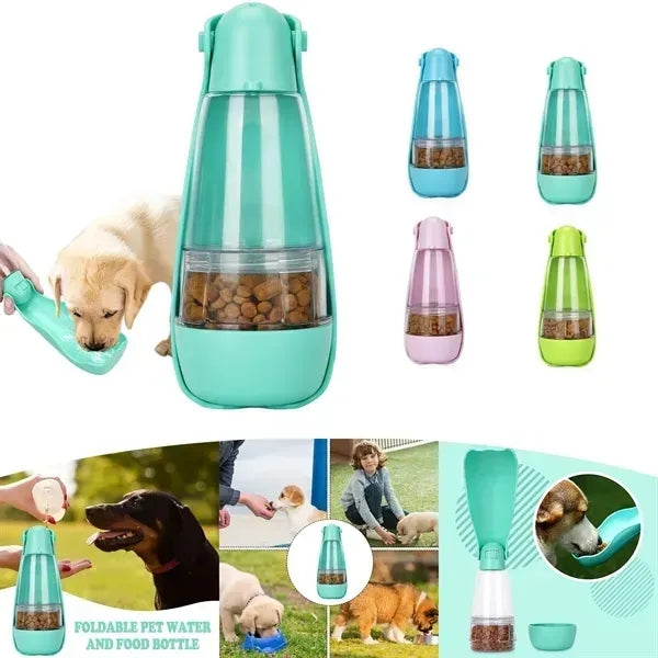 Dog Drinking Bottle, Food Storage Container
