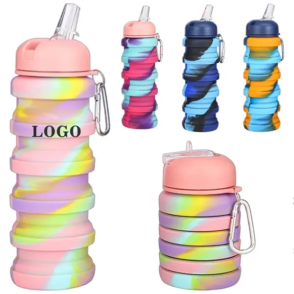 17 oz Collapsible Silicone Water Cup