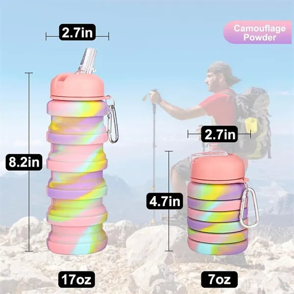 17 oz Collapsible Silicone Water Cup