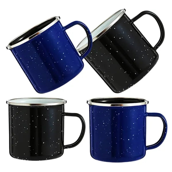 12 Oz Enamel Camping Coffee Mug