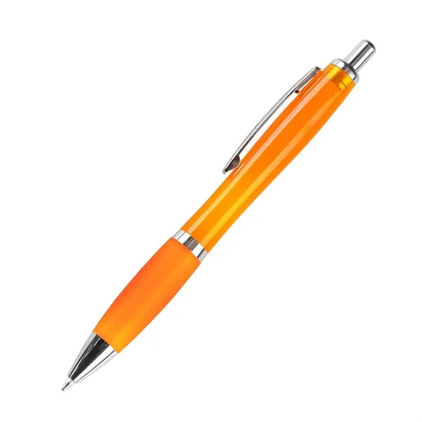 Click Action Plastic Satin Pen