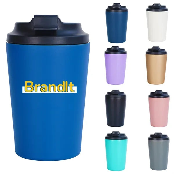 12 Oz Coffee Stainless Steel Coffee Cup With Leak Proof Lid